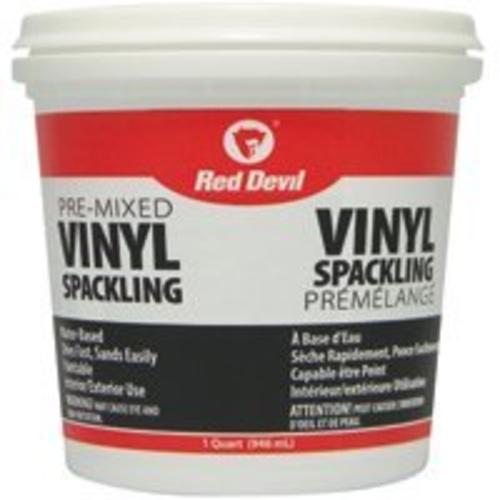 Red Devil 00133CA Spackling Compound Tub, Quart