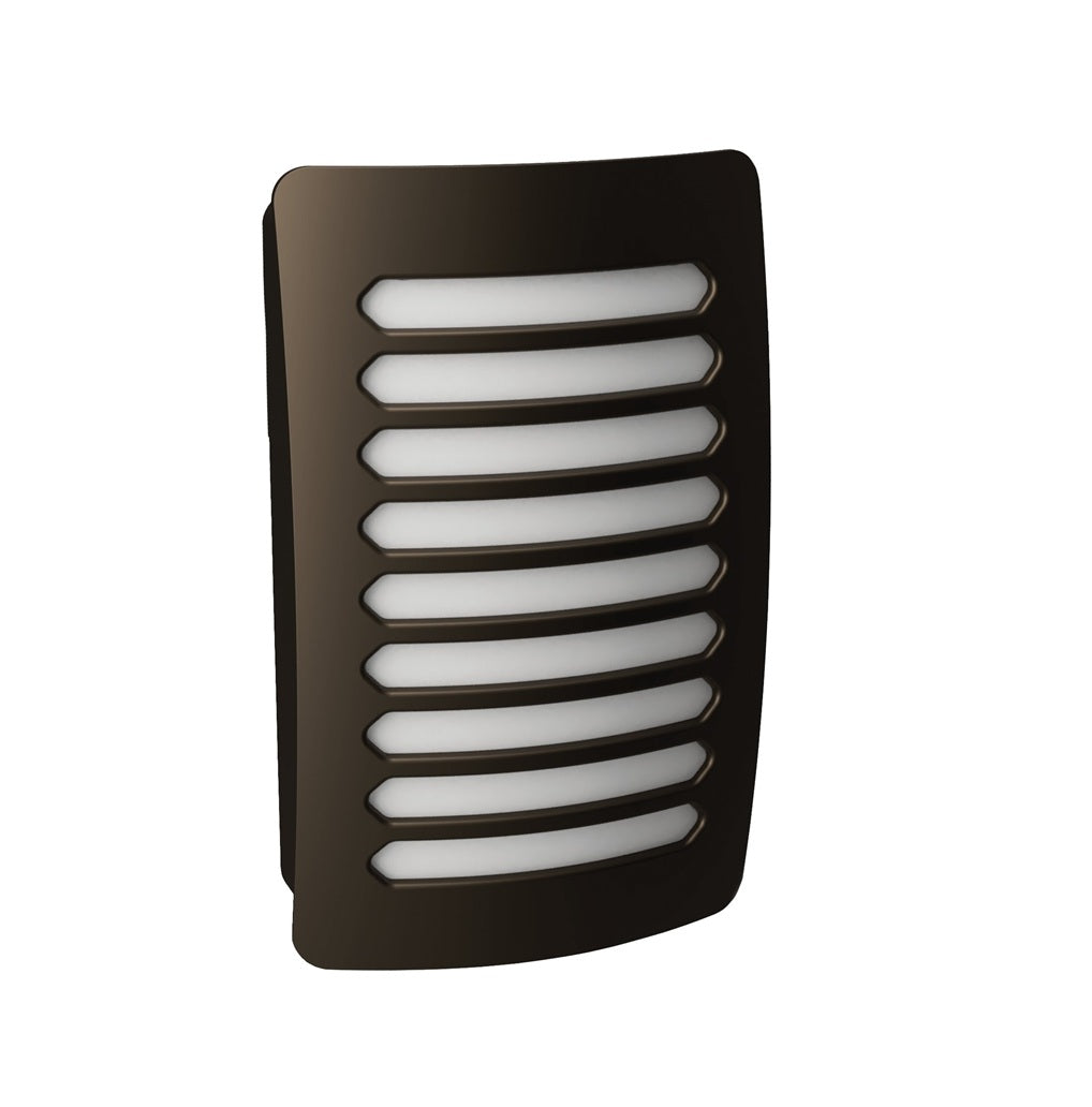 AmerTac NL-DPLV-DB Westek Louver Decoplug LED Night Light, Aged Bronze