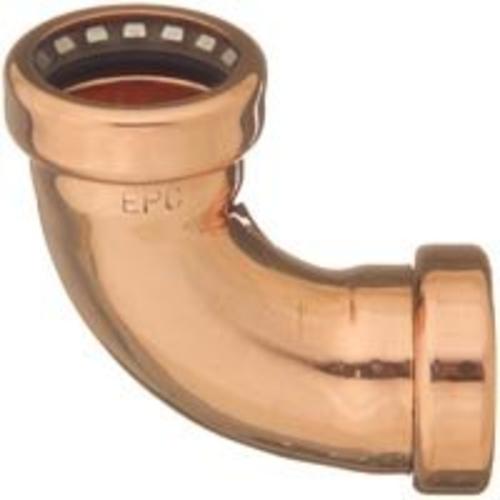 Elkhart Products 10170790 Copperloc Elbow, 90 Degree, 1/2"