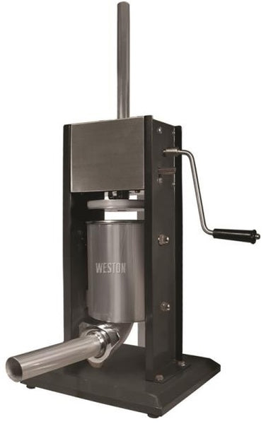 Weston 86-0701-W Vertical Sausage Stuffer, 7 Lbs