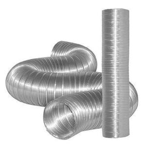 Dundas Jafine MFX48 Semi-Rigid Flexible Aluminum Ducting, 4" x 8'