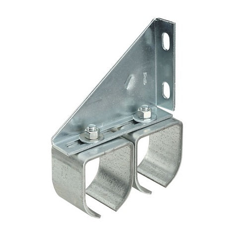 Stanley 193904 Double Round Rail Brackets, Galvanized