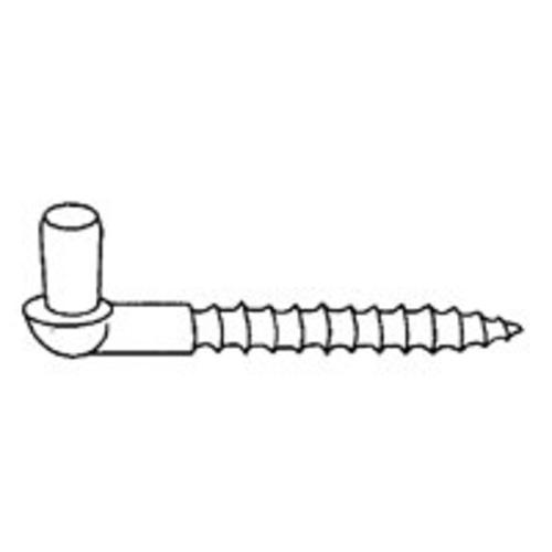 ProSource LR096 Screw Hook, Zinc Plated