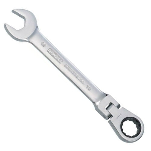 DeWalt DWMT75208OSP Metric Flex Head Combination Ratchet Wrench, 19 mm