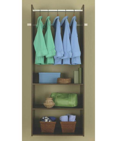 Easy Track RV1472-T Hanging Tower Closet, Truffle, 72"