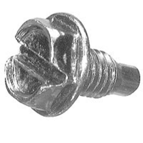Halex 63299 #10-32 Ground Screw, #10-32 X 1/2", Steel, 100/Box