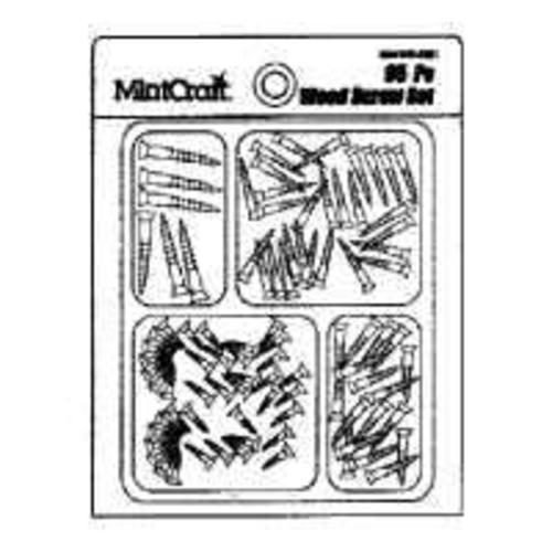 Diamondback JL82101 Wood Screw Set 95Pc