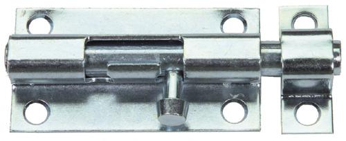 Stanley 763770 Heavy Duty Barrel Bolt, Satin Brass, 4"