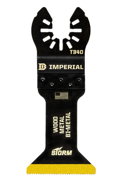 Imperial Blades IBOAT340-10 Universal Fit Bi-Metal Tin Storm Blade, 1-3/4"