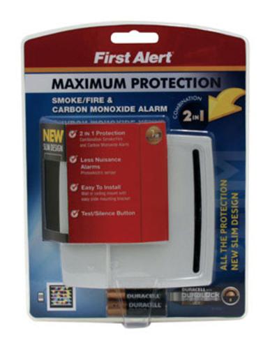 First Alert PC900 Photoelectric Combination Carbon Monoxide And Smoke Alarm
