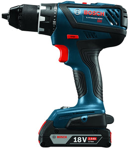 Bosch DDS181A-02 Compact Tough Drill/Driver Kit, 18 Volts