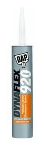 Dap 89504 Dynaflex 920 Premium Exterior Elastomeric Sealant, Clay, 10 Oz