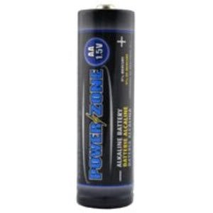 Power Zone LR6-4P-DB Alkaline Battery, 1.5 Volt, AA
