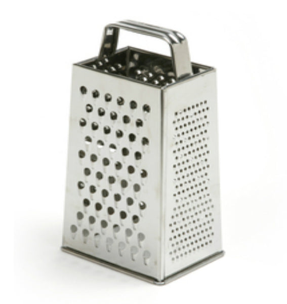 Norpro 339 Stainless Steel Grater, 4 Sided, 8.5"