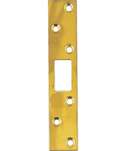 Prosource HSH-004-PS Security Strike, Brass, 1-1/8X6"