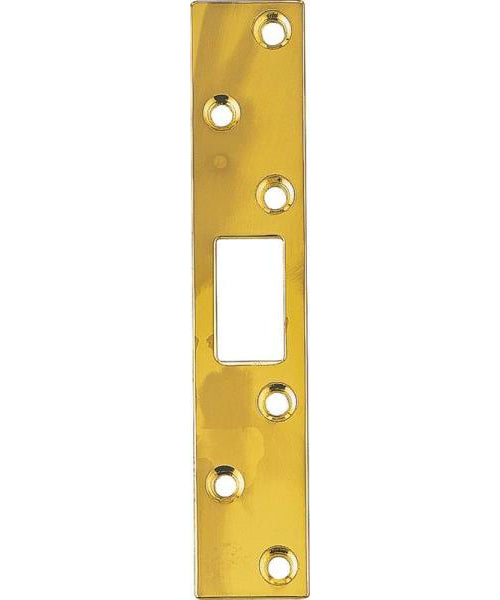 Prosource HSH-004-PS Security Strike, Brass, 1-1/8X6"