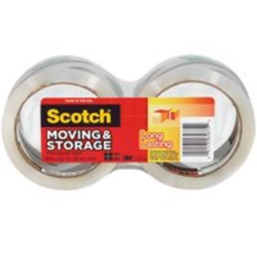 Scotch 3650-2 Long Lasting Storage Packaging Tape, 1.88" x 54.6 Yd, 2 Rolls