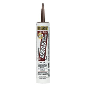 Henkel 1507596 Silicone Acryl Caulk, 10 Oz, Dark Brown
