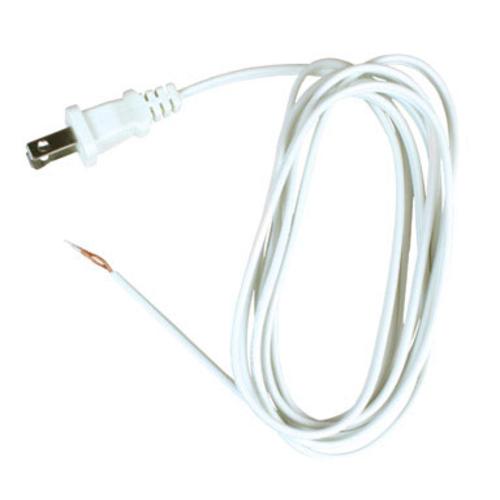 Jandorf 60134 Lamp Cord, 8&#039;, White