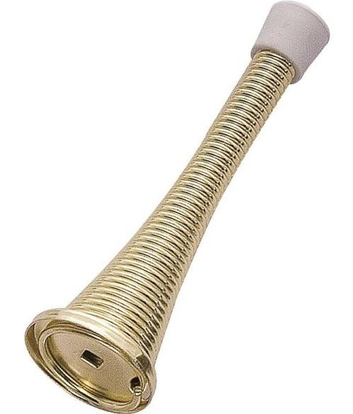 Prosource H62-B040-PS Baseboard Doorstops, Polished Brass