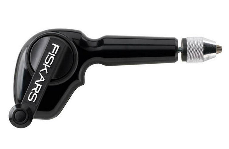 Fiskars 85116984 Hand Drill With Comfort Grip Design, Black