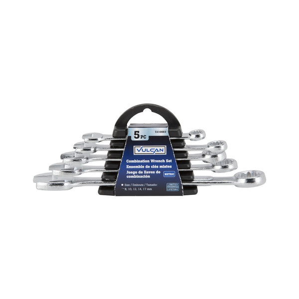 Vulcan JL16062 Metric Wrench Combo Set, 5 Piece