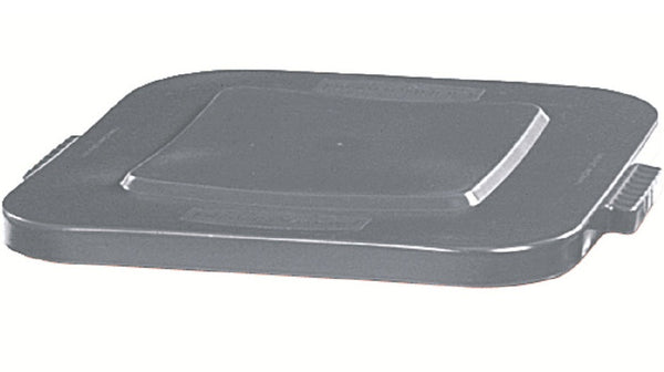 Rubbermaid 1869453 Brute Snap Lok Square Lid For 28-Gallon Storage Tote, Grey