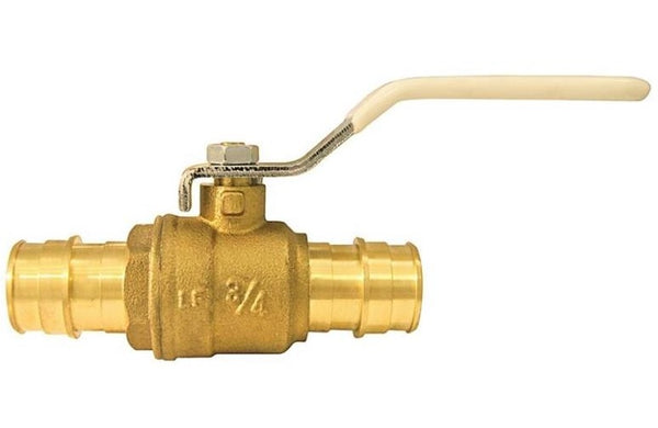 Apollo EPXV34 Expansion Pex Ball Valve, Brass, 3/4"