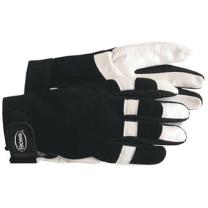 Boss 4047L Goatskin With Spandex Back Glove, Large