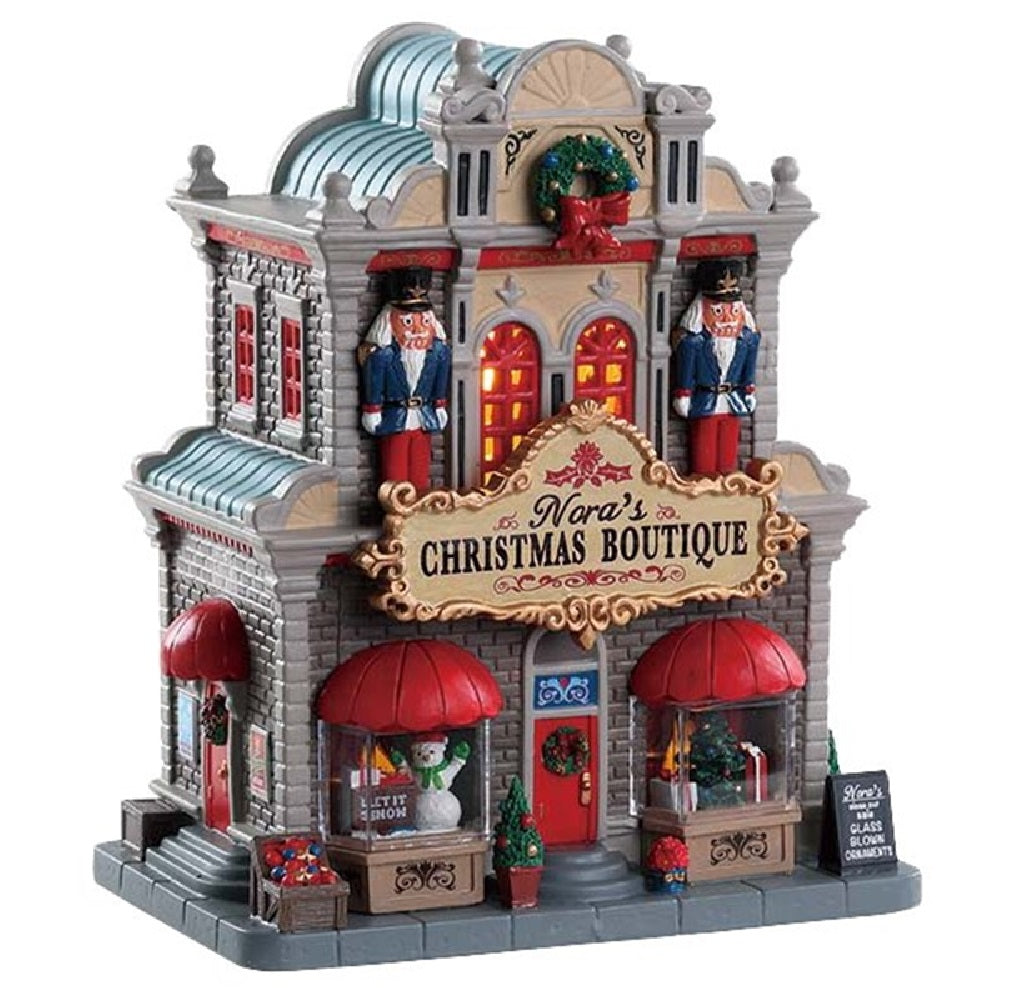 Lemax 85344 Christmas Boutique Porcelain Lighted Building, Porcelain