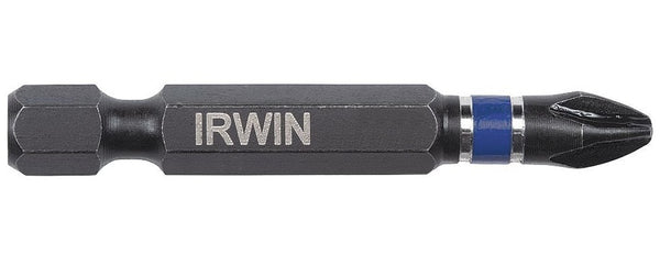 Irwin 1837433 Phillips Torsion Inset Bit, #3, 2" x 1/4", Black Oxide