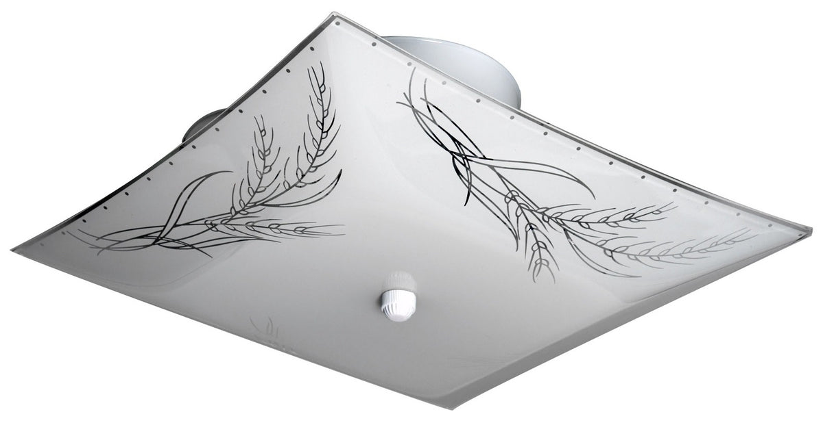 Boston Harbor F98WH02-1266-3L Double Ceiling Light Fixture, 12", White