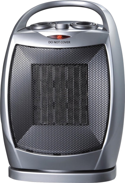 PowerZone PTC06L Oscillating Heater Fan With Thermostat, 1500 Watts