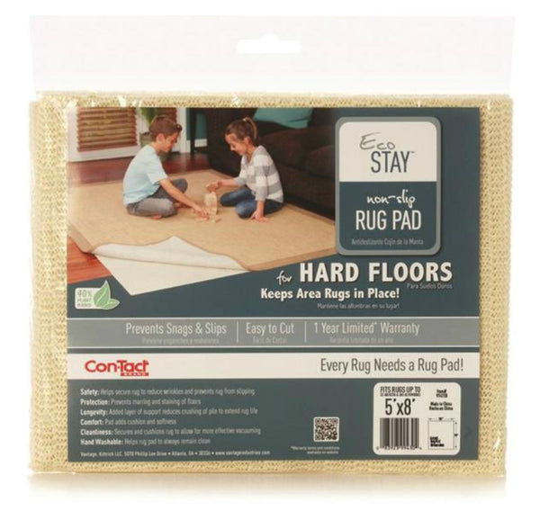Vantage Industries V14738 Eco Stay Non Slip Rug Pad, 5' x 8'