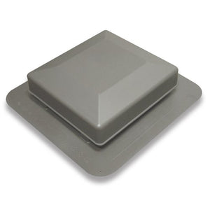 Duraflo 6050G Square Top Roof Vent, Gray