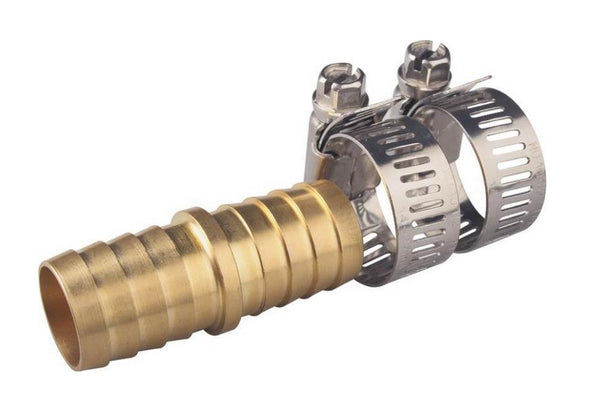 Landscapers Select GB-9411-3/4 Hose Mender, Brass and Silver, 3/4 in