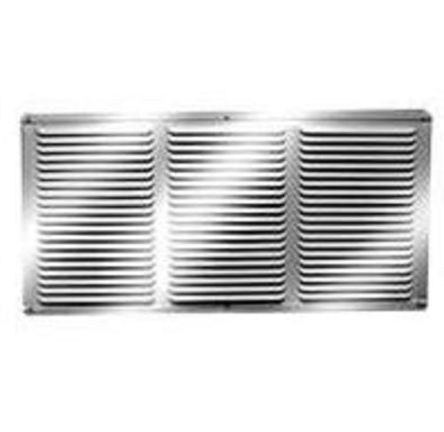 L L Building EAC16X8 Aluminum Undereve Vent,  Mill Finish, 16" x 8"