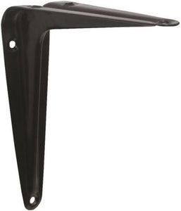 Prosource 21137BK-PS Shelf Brackets, Steel, 4" x 5"