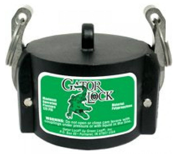 Green Leaf GLP200CAPNL Gator Lock Male Adapter Cap, 2"