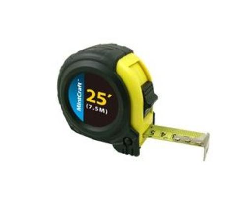 Mintcraft 56-7.5X25-A Sae/Metric Tape Rules, 1"x25&#039;