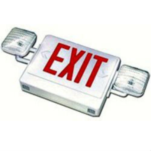 Howard HL03143RW Combo Exit/Emergency Light, White