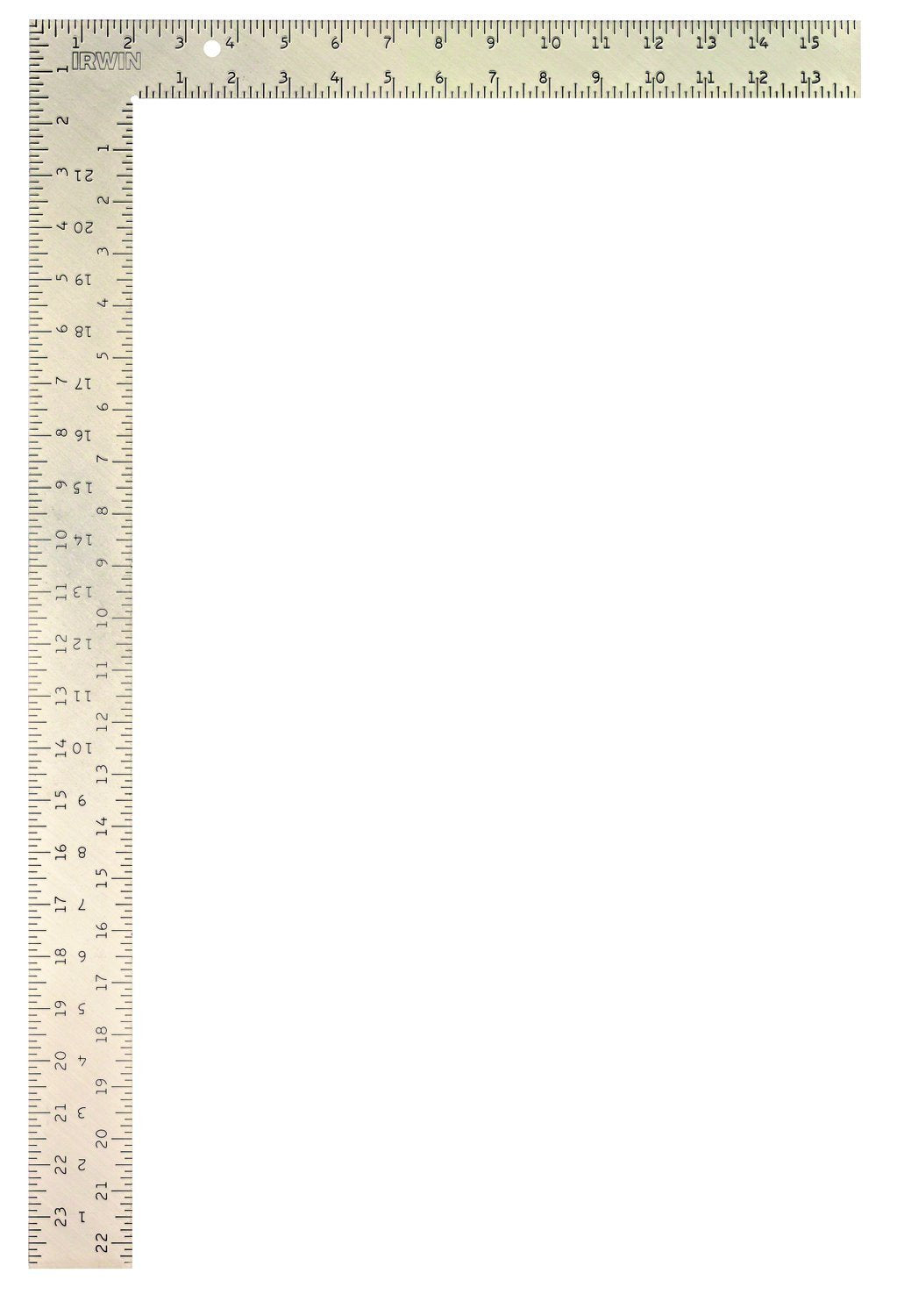 Irwin 1794461 Flat Carpenter Square, Steel, 24"