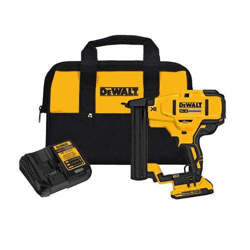 DeWalt DCN681D1 Narrow Crown Stapler Kit, 18 Gauge, 20 Volts