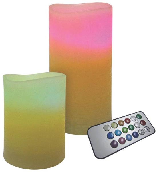 Holiday Basix E03496 Color Changing LED Candles