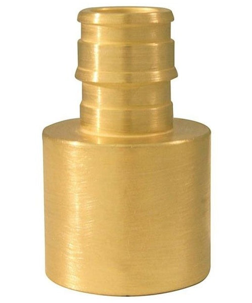 Apollo EPXFS1234 Female Pipe Reducing Adapter, Brass, 3/4" x 1/2"