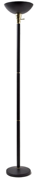 Boston Harbor TL-AP-3000 Torchiere Floor Lamp, Black