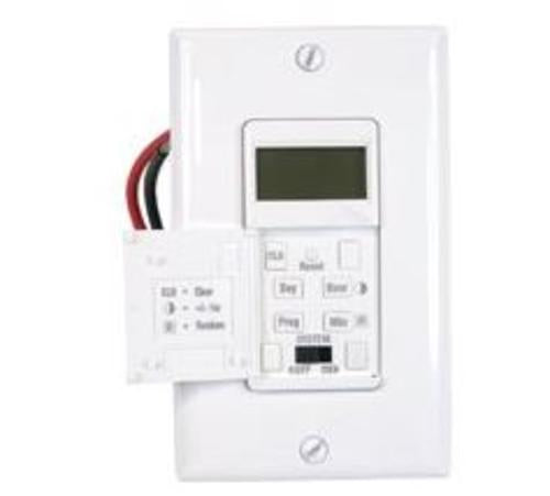 Power Zone TNDIW07D Inwall Digital Timer, 7 Day