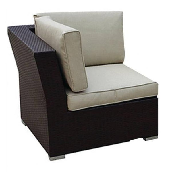 Seasonal Trends 62101 Corner Wicker Chair Section