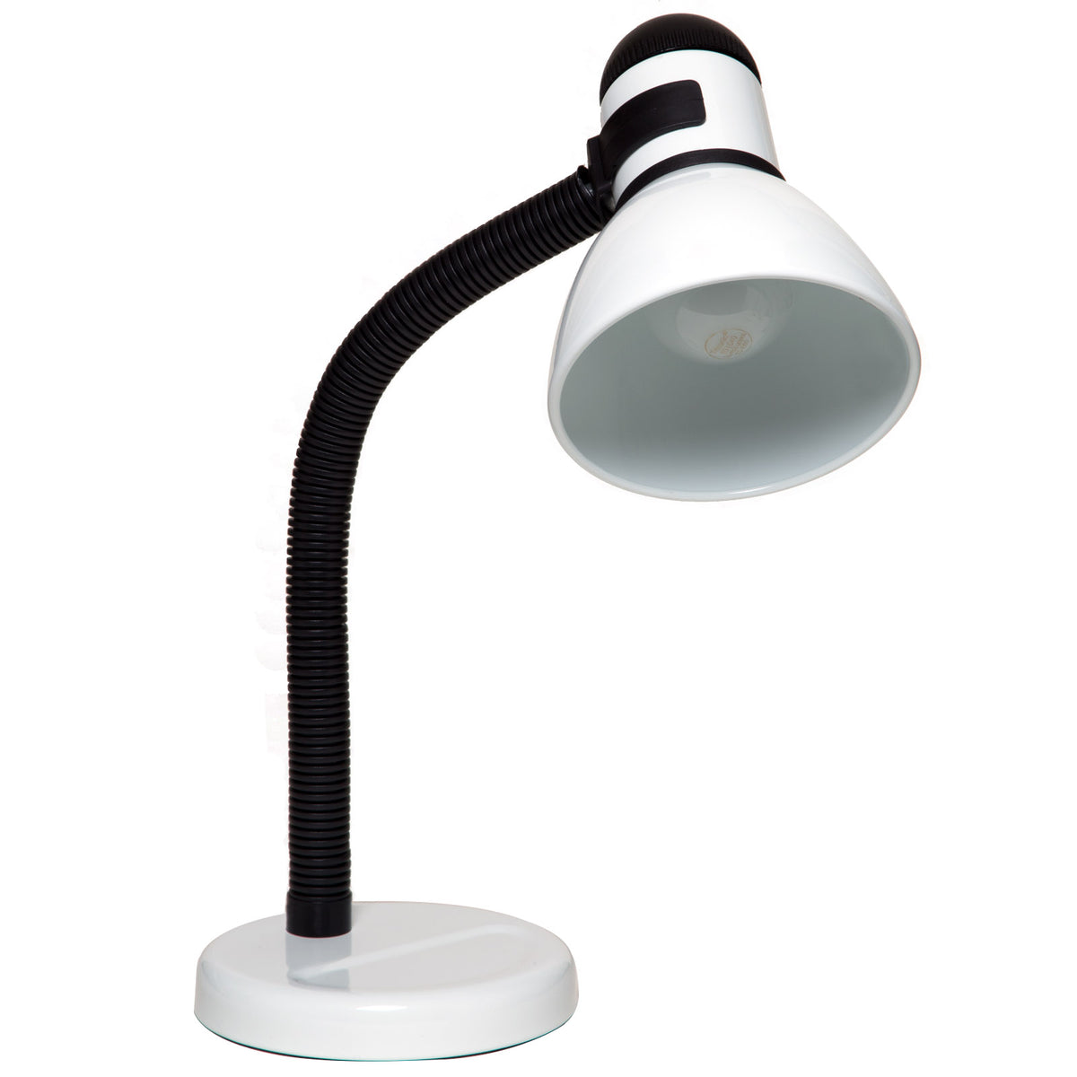 Boston Harbor TL-TB-134-WH-3L Flexible Table Lamp, 16-1/2", White