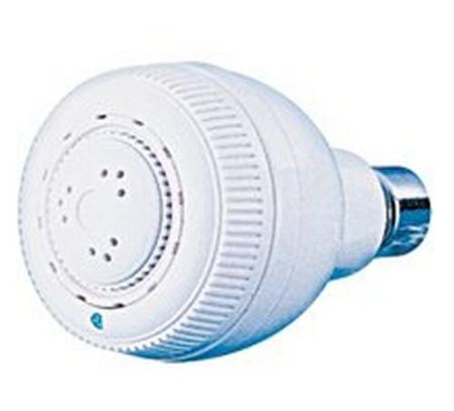 Mintcraft B1088WH 3-Setting Fixed Showerhead, White